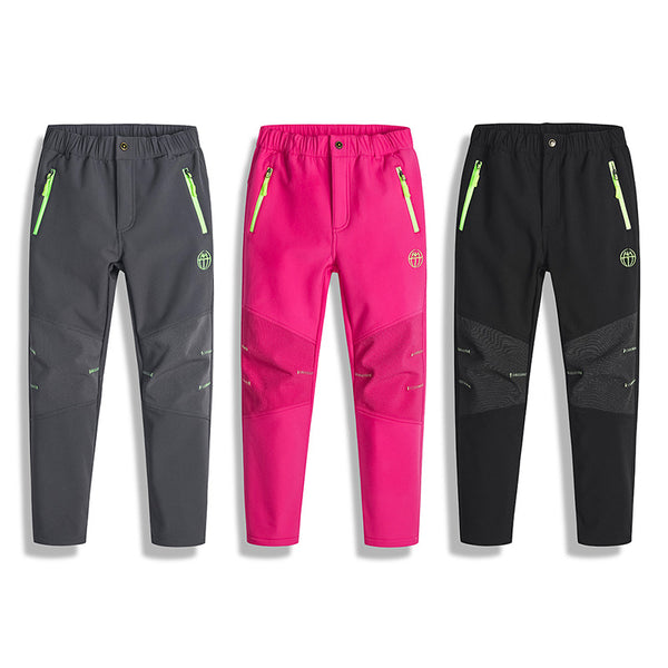 Pantalones Tácticos de Soft Shell para Niños - Otoño e Invierno