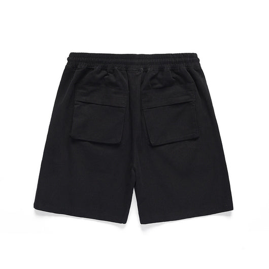 Shorts Militares con Cintura Elástica y Bolsillos con Parches - Image 2
