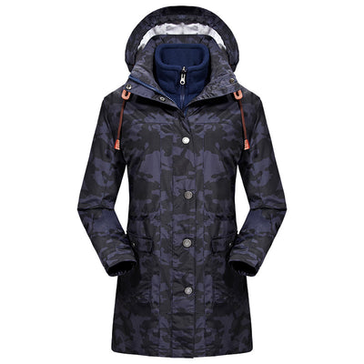 Chaqueta Versátil 3 en 1 de Largo Medio para Hombre y Mujer - Image 7