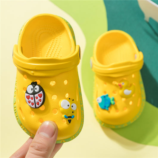 Sandalias y Pantuflas Transpirables para Niños - Diseño Perforado Verano - Image 11