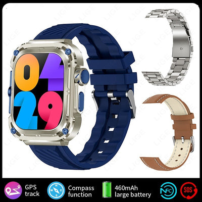 Reloj Inteligente Deportivo de Pantalla Grande con Monitor de Salud - Image 7