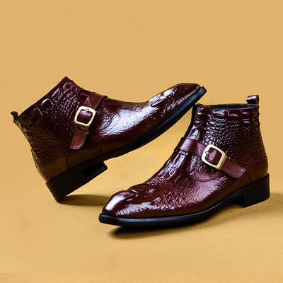Zapatos Formales de Cuero Premium Estilo Británico para Hombre - Image 4