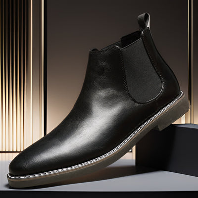 Botas de Cuero para Hombre Talla Grande con Punta Afilada - Image 6