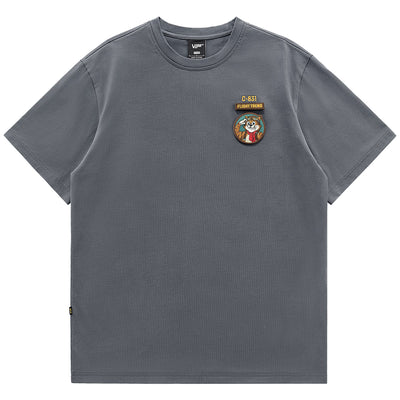 Camiseta Vintage con Bordados para Hombre - Image 2