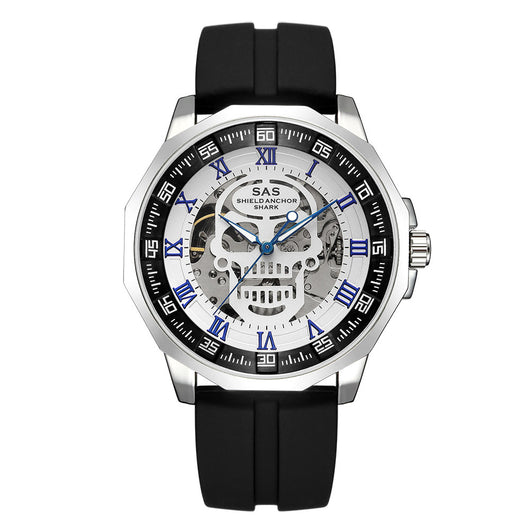 Reloj Mecánico Hueco de Lujo con Correa de Acero Inoxidable - Image 2