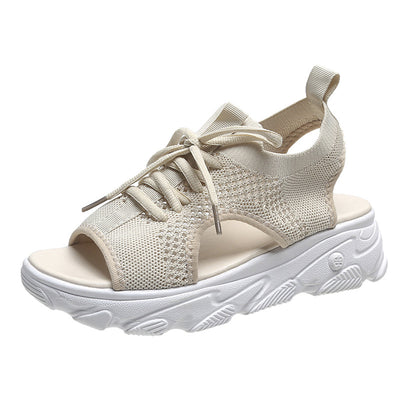 Sandalias Deportivas Mujer Plataforma Gruesa Malla Transpirable Comodidad Total - Image 5