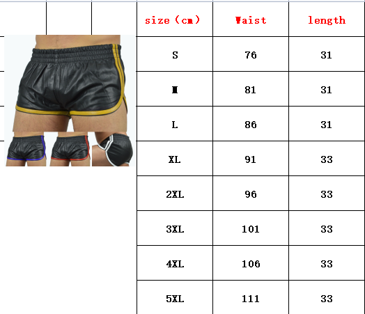 Shorts de Cuero PU con Detalles en Contraste - Estilo Europeo Moderno - Image 6
