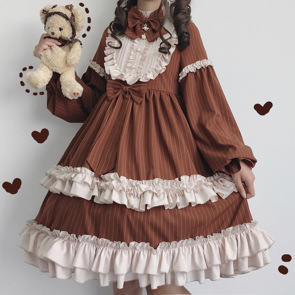 Vestido Lolita Soft Girl Coco Milkshake Diseño Original - Image 4