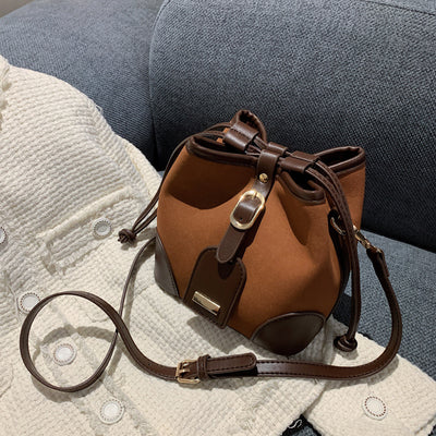 Bolso Bucket de Cuero PU Lujo para Mujer - Bolsa Mensajero Elegante - Image 12