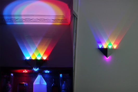 Lámpara de Pared LED Triangular Creativa - Image 13