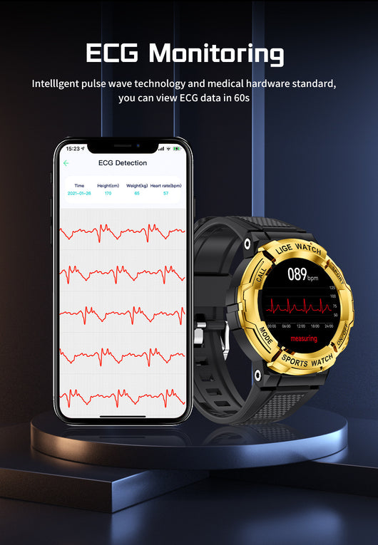 Reloj Inteligente con Monitoreo de Oxígeno en Sangre y Llamadas Bluetooth - Image 11