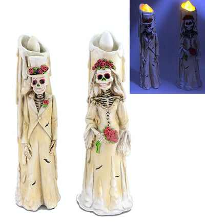 Decoración Halloween con Luces LED - Collar Calavera, Velas y Luces Decorativas - Image 12