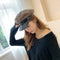 Gorra Estilo Pato de Cuero Genuino para Hombre y Mujer