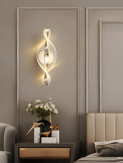 Lámpara de Pared LED Copo de Nieve Aluminio Dorado para Pasillos - Image 12