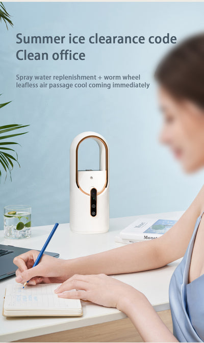 Ventilador Portátil USB con Humidificador y Enfriador de Aire - Image 19