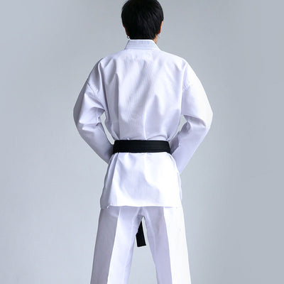 Uniforme de Boxeo Taoísta Manga Corta Bordado para Principiantes - Image 2