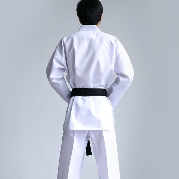 Uniforme de Boxeo Taoísta Manga Corta Bordado para Principiantes