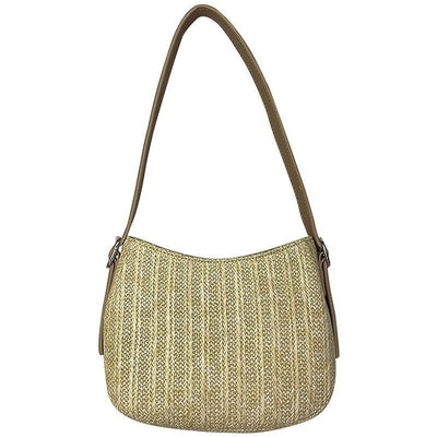 Bolso Axilar de Moda en Cuero PU con Tejido Peludo - Image 9