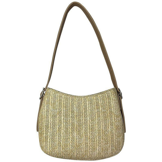 Bolso Axilar de Moda en Cuero PU con Tejido Peludo - Image 9