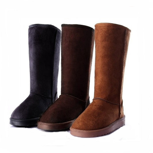 Botas de Nieve Altas para Mujer Estilo Europeo y Americano - Image 2