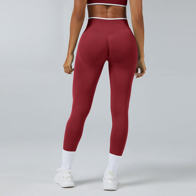Pantalones Yoga Cintura Alta sin Costuras Secado Rápido - Image 5