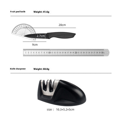 Juego de 7 Cuchillos de Acero Inoxidable Profesional para Cocina - Image 13