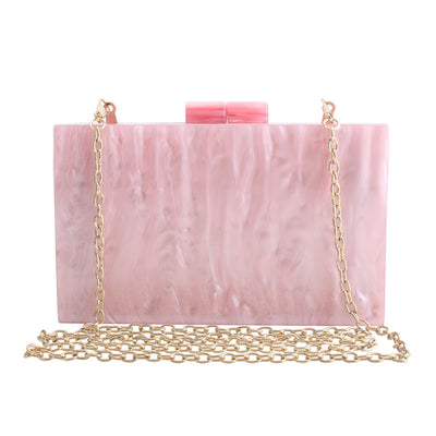 Bolso de Mano Mármol Acrílico Lujo para Mujer - Image 4