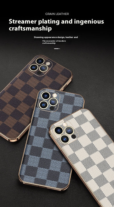 Funda Protectora Cuadros Plateados para Teléfono - Image 14