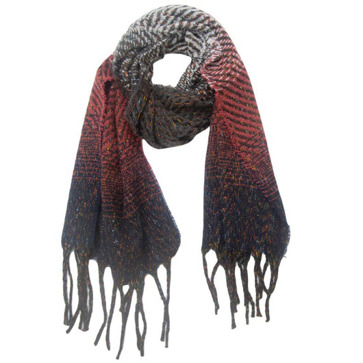 Chal Degradado con Borlas para Mujer - Estilo Europeo y Americano - Image 6