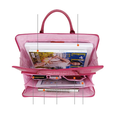 Maletín Ejecutivo de Cuero Sintético para Laptop - Image 14