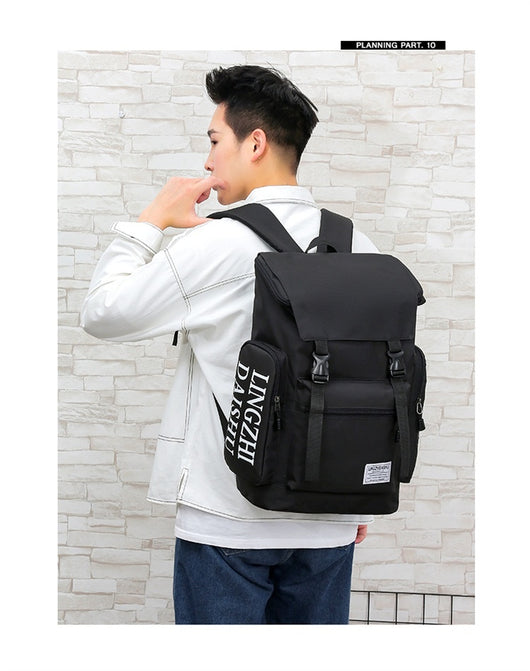 Mochila Universitaria de Gran Capacidad con Compartimento para Laptop - Image 12