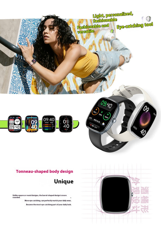 Reloj Inteligente Deportivo S5 con Llamadas Bluetooth y Monitoreo de Salud - Image 12