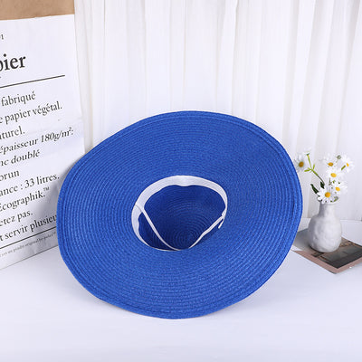 Sombrero de Paja Protector Solar Coreano - Ideal para Playa y Paseos de Verano - Image 25