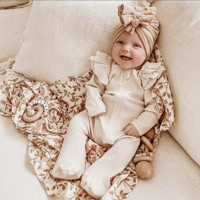Traje de Punto Elástico en Algodón para Niñas - Image 2