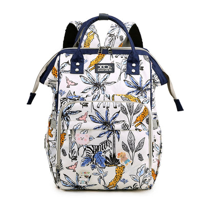 Mochila Maternal Coreana Gran Capacidad con Separador Húmedo-Seco y Bolsa Térmica - Image 3
