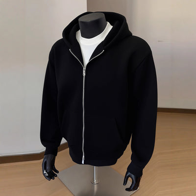 Sudadera Cardigan con Cierre Doble para Hombre - Image 2
