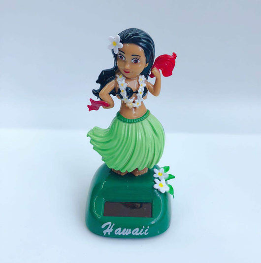 Adorno Colgante Solar Chica Hawaiana para Auto - Image 26
