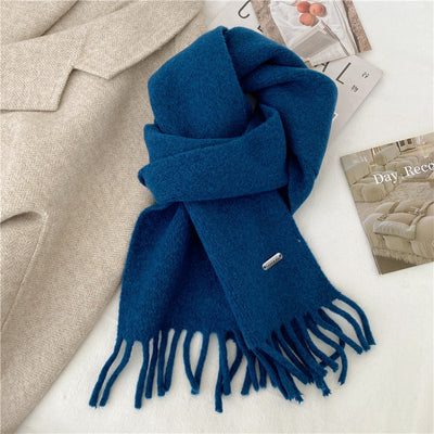 Bufanda Retro de Invierno Premium Multiuso Color Sólido - Image 13