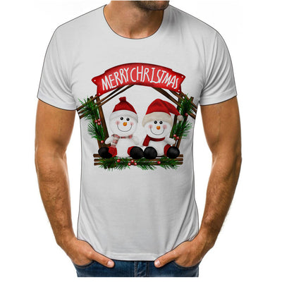 Playera Navideña Personalizada para Hombre con Impresión 3D Digital - Image 9