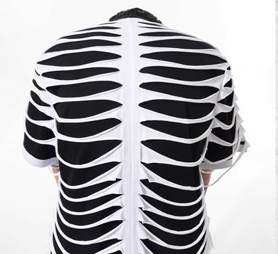 Playera de Hueso Calado con Diseño Exclusivo - Image 12