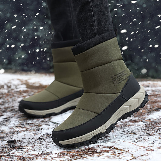 Zapatos de Invierno para Hombre con Forro Cálido y Algodón Premium - Image 10