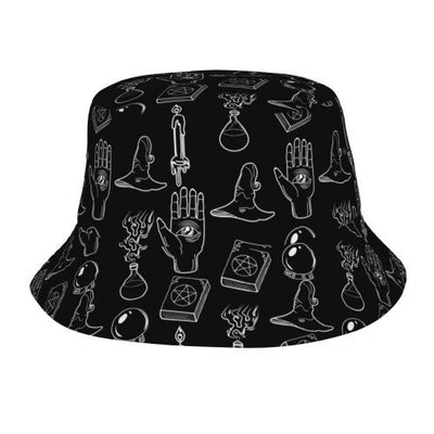 Gorra Pescador Hongos Psicodélicos Efecto Espejo - Image 35