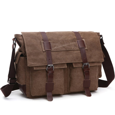 Bolsa Crossbody de Lona para Hombre - Image 9