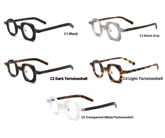 Gafas Ópticas Unisex de Acetato con Diseño Moderno y Personalidad - Image 13