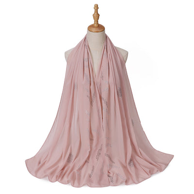 Pañuelo Elegante con Strass Cerrado para Mujer - Accesorio de Moda Versátil - Image 14