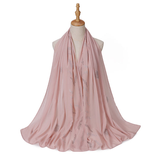Pañuelo Elegante con Strass Cerrado para Mujer - Accesorio de Moda Versátil - Image 14