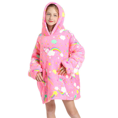 Suéter Abrigo Impermeable con Manta y Capucha para Actividades Outdoor - Image 24