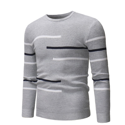 Suéter Cuello Redondo Cómodo para Hombre - Image 14