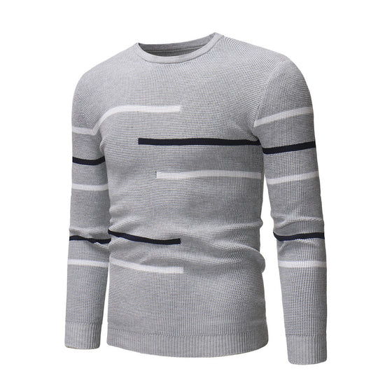 Suéter Cuello Redondo Cómodo para Hombre - Image 14