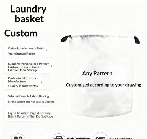 Cesto Plegable para Ropa con Diseño Moderno y Personalizable - Image 9